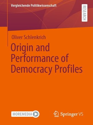 cover image of Origin and Performance of Democracy Profiles